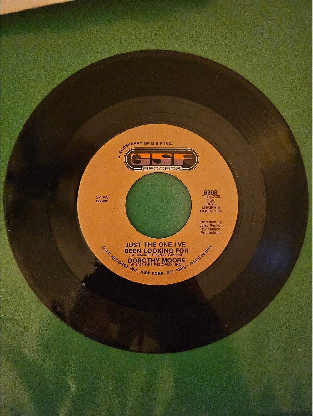 Dorothy Moore – Cry Like A Baby 1973 GSF R&B Soul 45 NM